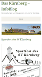 Mobile Screenshot of kuernberg.net